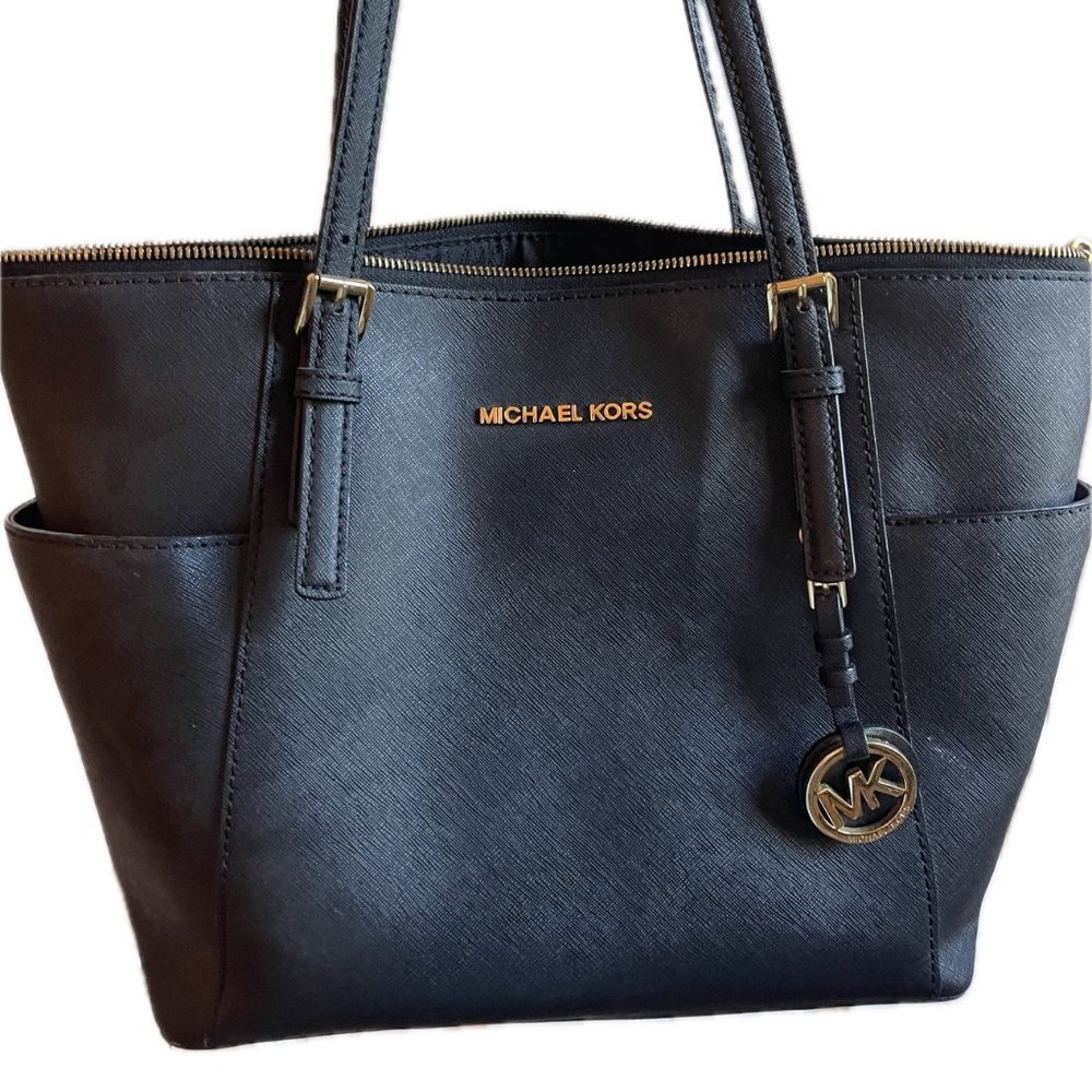 MICHAEL Michael Kors Jet Set East/West Saffiano Leather Tote